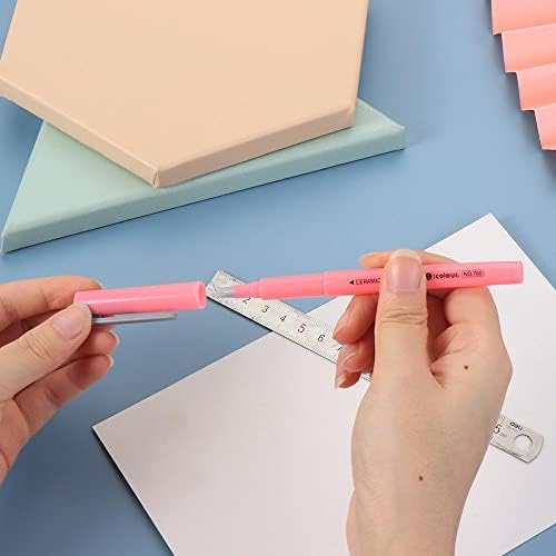 Homesogood 2 pacote 5d caneta de cortador de papel de papel diy, caneta de lâmina de cerâmica para