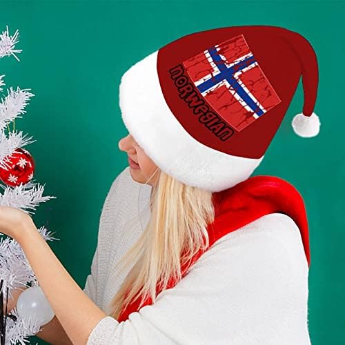 Flagmatia norueguesa18 chapéus de natal para adultos chapéus de natal para férias