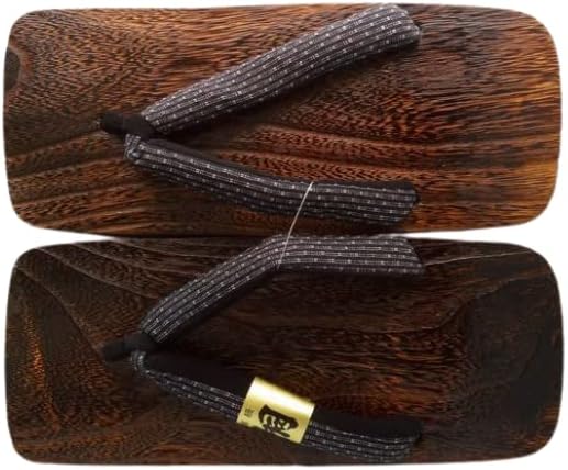 Paulwnia Wood Geta 30cm japonês calçados tradicionais de estilo artesanal fabricado no Japão