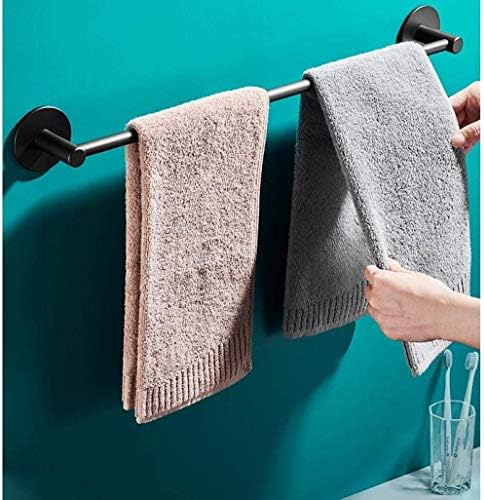 Rack de toalhas simples genéricas, toalhas de banheiro montadas na parede Hotel Shelspace de alumínio