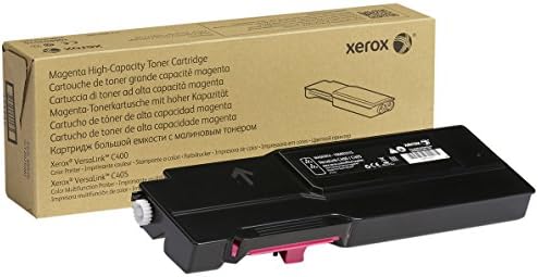 Genuine Xerox Magenta High Capacity Toner Cartuctidion - 4.800 páginas para uso no Versalink C400/C405