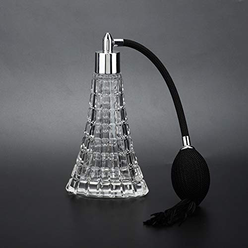 Vintage Style Recarregável Spray de perfume vazio Garrane - Lanterna portátil Arte cristalina Vidro vazio