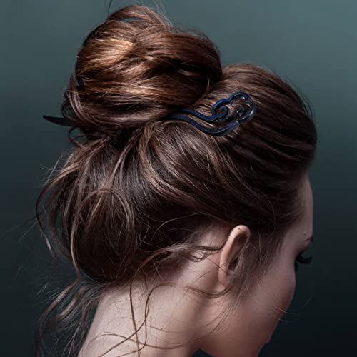 8 peças acetato paus de cabelos acetato pinos de cabelo acessórios de cabelo vintage shell hairpin chinês