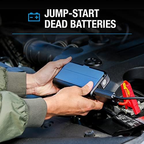 Jump de bateria do carro Tipo Starter 12V 400A 6.0L GAS 3.0L Diesel, 8000mAh Banco de energia portátil