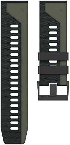 IRJFP 26 mm 22mm Watch Band para Garmin Fenix ​​6x 6 Pro 5x 5 Plus 3 HR 935 Enduro Straps Silicone EasyFit Reduse