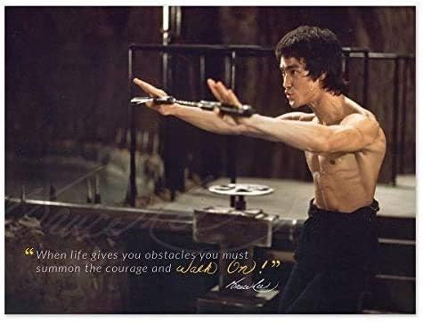 Bro Mart Taiwan Bruce Lee 12x18 polegadas Rolled Poster