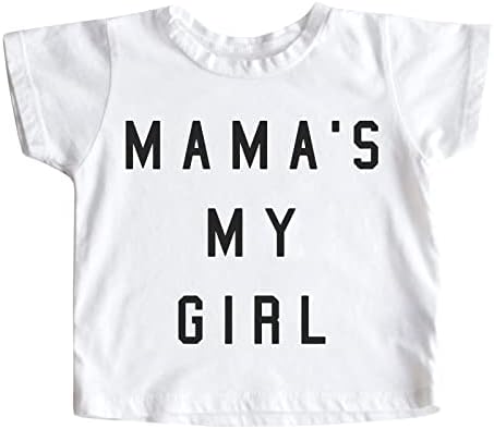 RRHSS Camisa de algodão do garoto de garoto da mama da mama