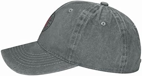 Capinho de beisebol para homens vintage pai chapéu de baixo perfil de baixo perfil de jeans respirável para
