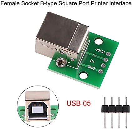 Micro USB para mergulhar adaptador 5pin conector feminino B Tipo de pcb conversor placa de pão