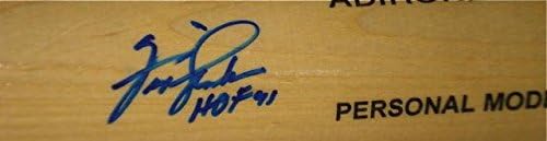 Ferguson Jenkins autografou o bastão com prova! - Bats MLB autografados