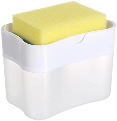Caixa de limpeza de escova de cozinha YBDXHA Caixa de sêmen Dispensador automático Push-Type Automatic