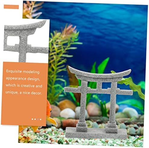 Jojofuny 2pcs Jardim Micro paisagem Acessórios para aquários Japandi Decoração Acessórios japoneses