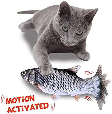 Zikaton flopping peixe gato brinquedo 11 , brinquedo de gato elétrico em movimento, brinquedos de