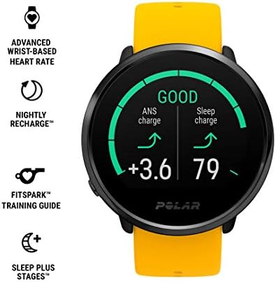 Polar Ignite - GPS SmartWatch - relógio de fitness com monitor de freqüência cardíaca óptica avançada