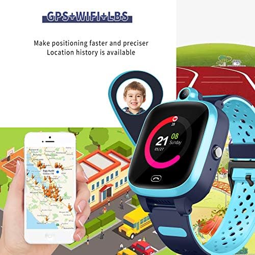 Efolen Smart Watch for Kids GPS 4G Wi -Fi lbs rastreador em tempo real