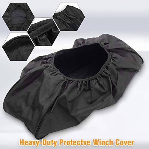 Capa de guincho, capa de proteção à prova de poeira à prova de poeira pesada, ideal para guinchos elétricos