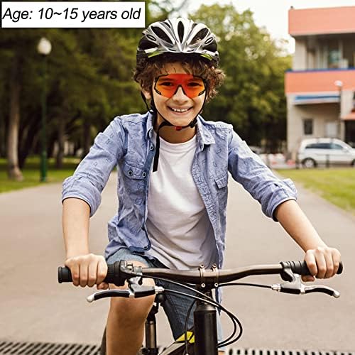 Tunfund Viper Sunglasses polarized Youth garoto menino para ciclismo Esportes Running Bicking UV400