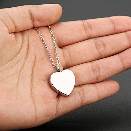 Suweile zlxl426 1pc jóias em forma de coração jóias de jóias de aço inoxidável liga de alumínio