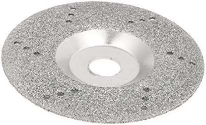 X-DREE 4 DIA METAL METAL Diamonding Tone de prata para marmore de vidro Tile de cerâmica (4 '' Diámetro
