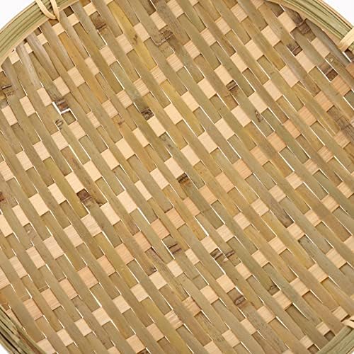 Hemoton Wicker Wicker Wicker Wicker Wicker Snack Contêiner em casa Use cesta de bambu conveniente cesta de