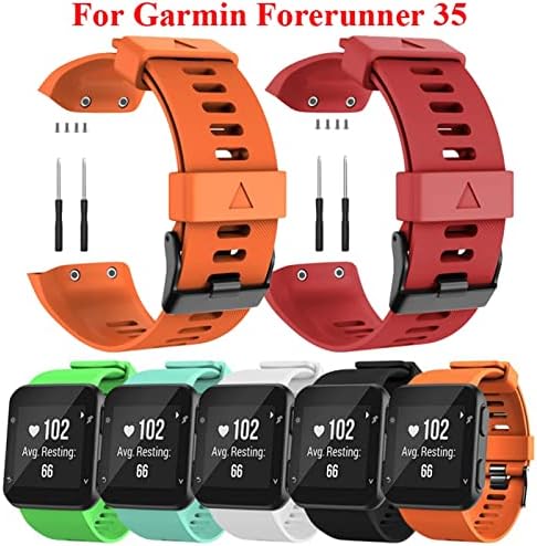 Strap XJIM para Garmin Forerunner 35 Smart Watch Substituto Pulseira Watchband Bandrap Silicone