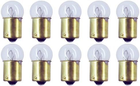 CEC Industries 97 lâmpadas, 13,5 v, 9,3 W, Ba15S Base, forma G-6