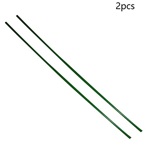 Bettomshin 2pcs pom hastes de poli -simetileno de 12 mm/0,47 diâmetro externo 1M/3,28 pés de comprimento redondo
