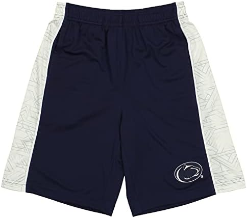 Shorts para jovens do garoto de garoto externo da NCAA