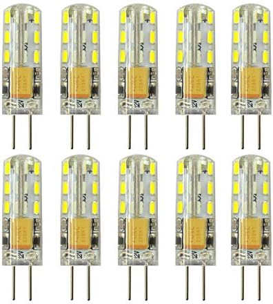Rayhoo 10pcs g4 lâmpadas LED LUZES BIMENTES BI-PIN JC 1,5W AC/DC 12V 10W-20W T3 Halogen Bulbo