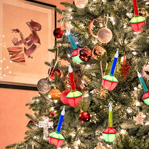 Konictom Christmas Bubble String Lights - 7 Luzes tradicionais de bolha multicolor