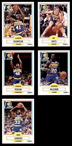 1990-91 FLEER INDIANA PACERS MÉRICO EMPRESENTE CONCETO DE INDIANA PACERS NM/MT PACERS