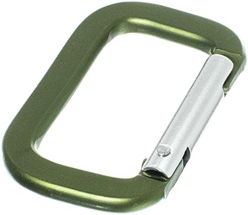 Pacotes de clipes de alumínio D Ring Clipe - disponíveis em uma variedade de tamanhos, estilos e cores