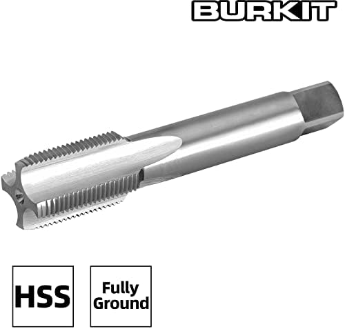 Burkit M37 x 1 Treque Toque em Mão direita, HSS M37 X 1,0 Máquina de caia reta Tap Tap