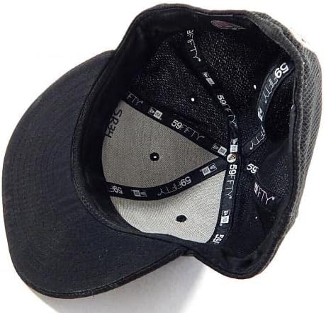 Sean Reynolds Clinton Lumberkings Game de logotipo Wastn New Era 5950 Hat Black 7 1/2 - Jogo usado MLB HATS