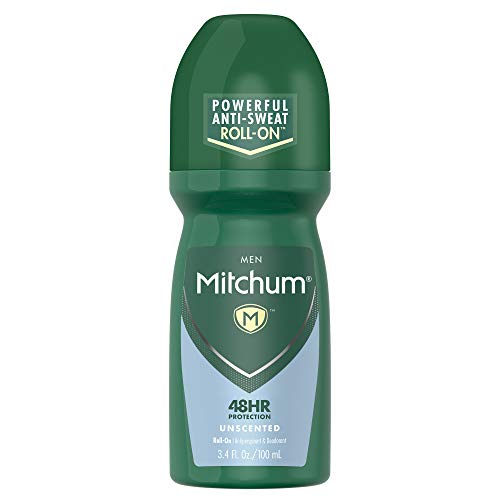 Mitchum Invisible Anti-Perspirante e Desodorante Roll-On, 3,4 oz sem perfume