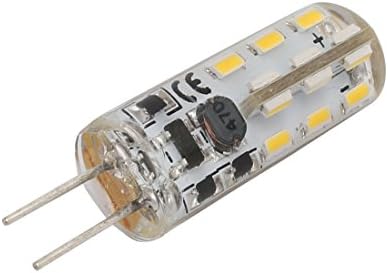 Aexit DC12V LED LUDTURS e controla a lâmpada de silicone da lâmpada de milho G4 2 Terminal 24 LED