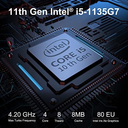Último Intel nuc11 minúsculo mini desktop | Intel 4-CORE I5-1135G7 | 32 GB RAM 1TB SSD 1TB HDD | Iris