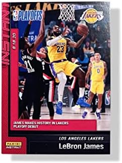 LeBron James Lakers Playoffs estreia - 2019-20 Panini Instant 166 1 de 872