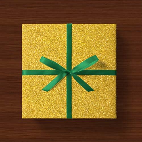 Lacheery 12 x160 Golit -Glitter Wallpaper Stick e Peel Gold Contato Papel Decorativo Auto -adesivo Folhas