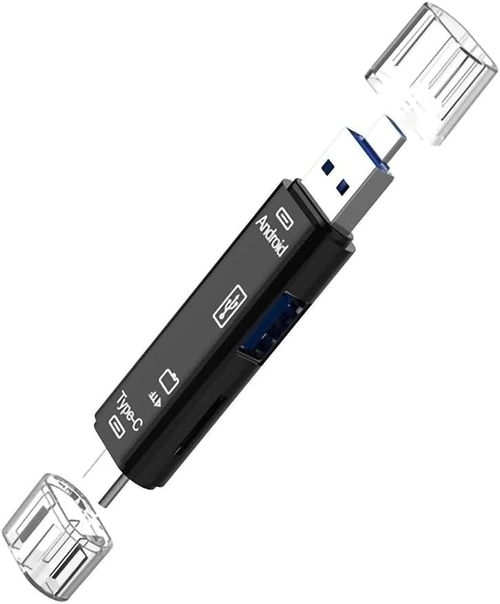 Volt+ 5 em 1 Cartão multifuncional Leitor compatível com Bang & Olufsen Beoplay H8i possui USB tipo