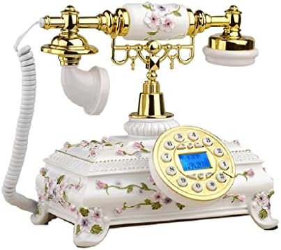 N/A Telefones antigos vintage Resina Handmade Telefone Fixo fixo para o hotel de escritório em casa