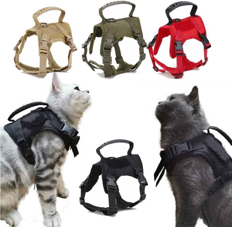 Roupas de gato ao ar livre Molle Load Jacket Gear transportador de gato tático Treinamento de