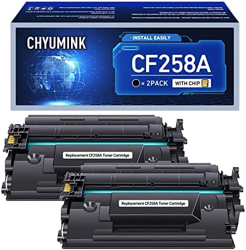 Substituição do Chyumink para HP 58A CF258A 58X CF258X TONER COMPATÍVEL CARTRIGETO PARA HP PRO M404N M404DN
