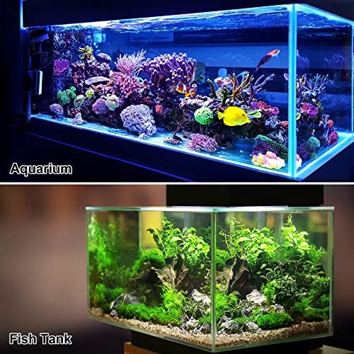 Vocoste 1 PCS Plantas de plástico aquário, simulação de aquário Plantas de plástico, plantas de paisagem