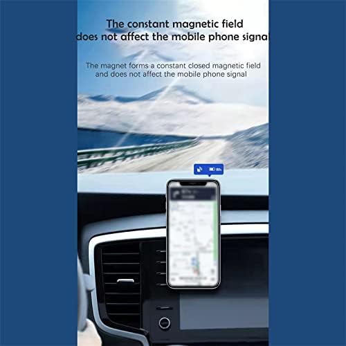 S5E5X66 Montamento de telefone magnético para carro, suporte magnético do telefone celular para