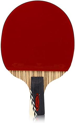 Sshhi 5-Star Ping Pong Racket, pingue-pongue intermediário, desgaste unissex / como mostrado / 15 × 24cm