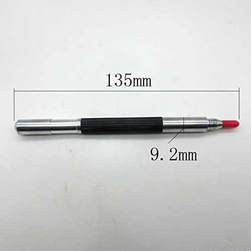 Colaxi 4 peças gravando caneta dupla de ponta de tungstênio de tungstênio canetas de rabiscos para metal