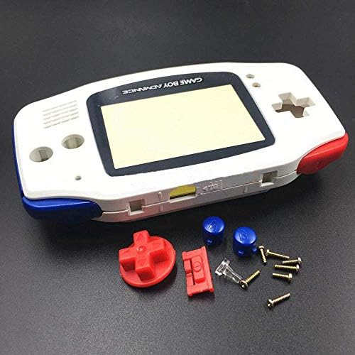 Botão de substituição de capa de casca de casca completa Conjunto de substituição para Nintendo Gameboy Advance
