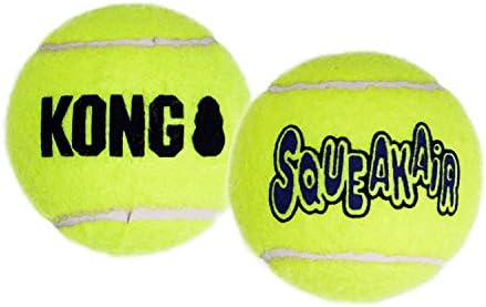 Bolas de tênis de brinquedo de brinquedos de cão de cão Kong, pequenos, 3-pacote