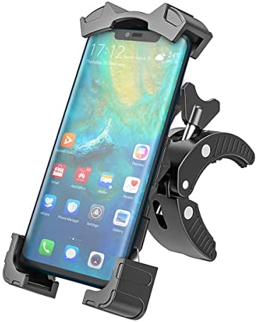 Montagem por telefone de bicicleta, bicicleta e guidão de motocicleta amigável, rotação de 360 ​​° Fácil